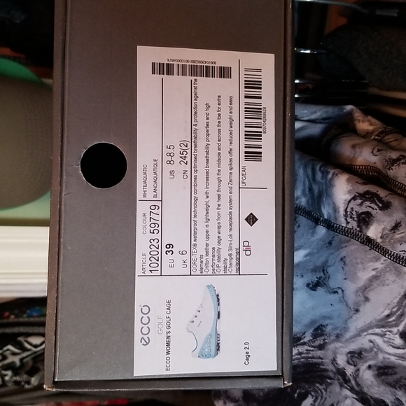 Ecco Golf shoes 39 regular and wide width - Picture 7 of 7